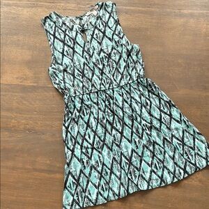 Forever 21 Teal and Black Sundress